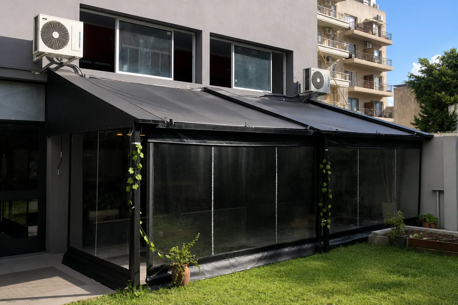 Carpas para gastronomía y comercio