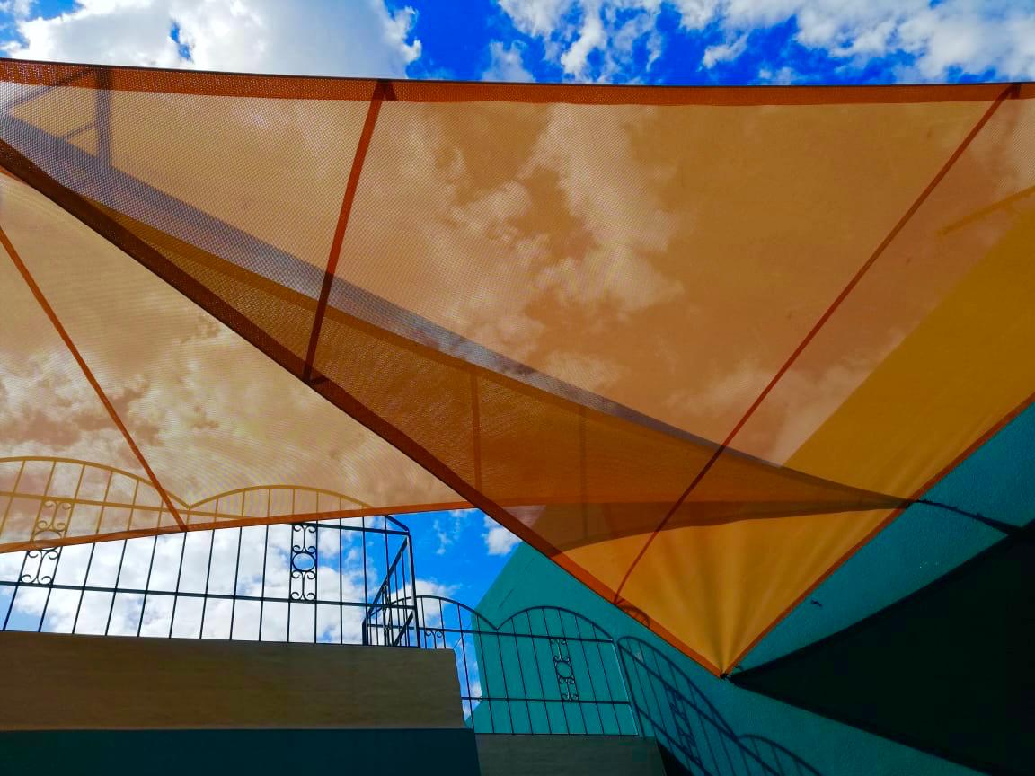 Toldo vela rectangular