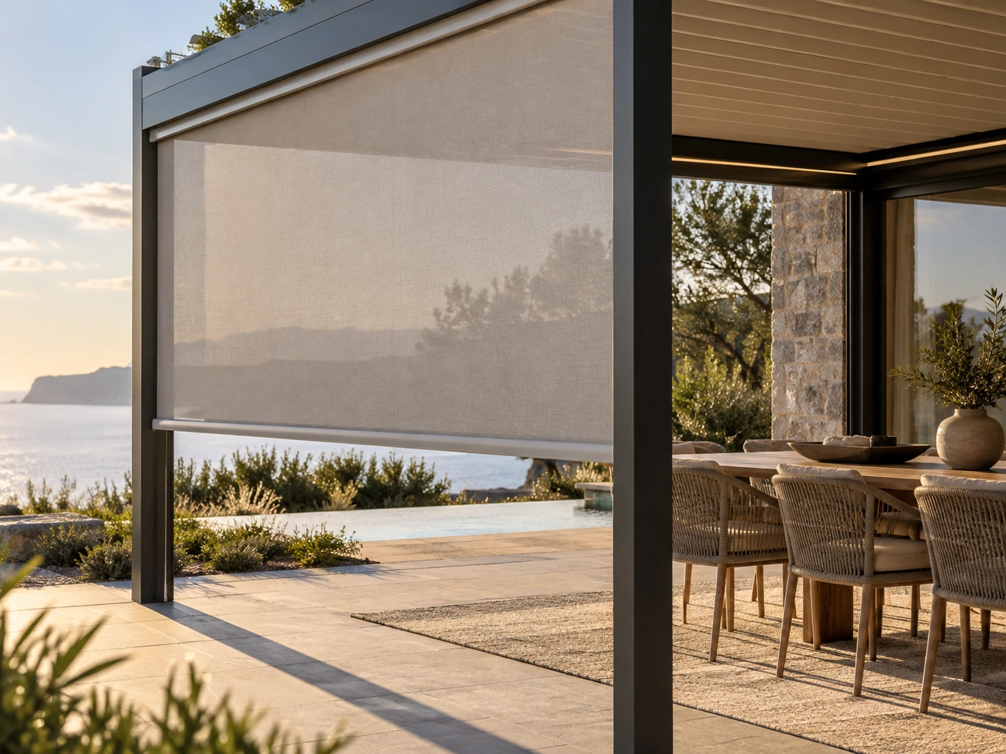 Toldo vertical Multilonas - vista principal
